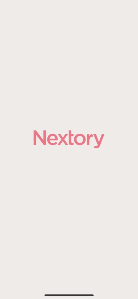 Startsiden på Nextory