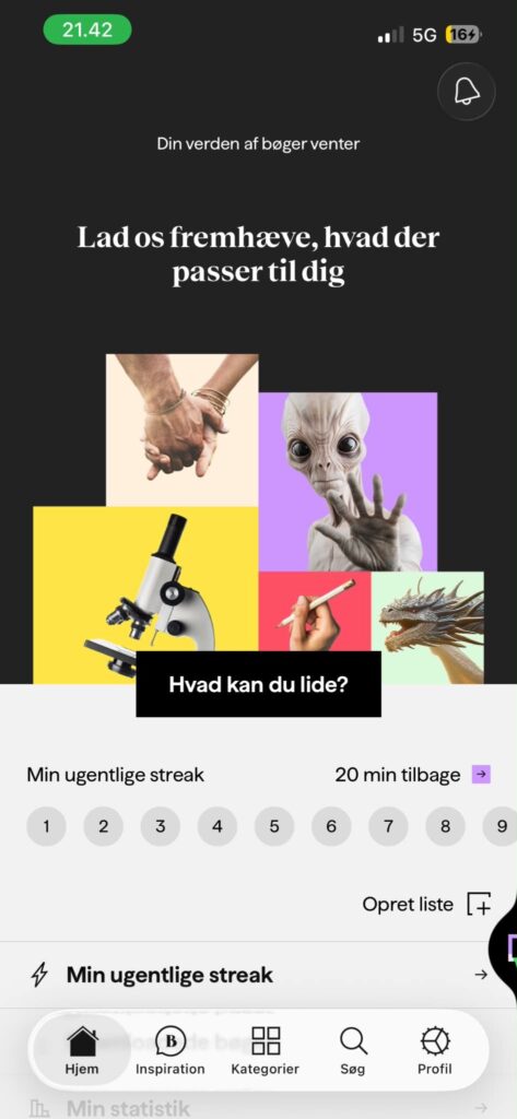 Vælg dine favoritter