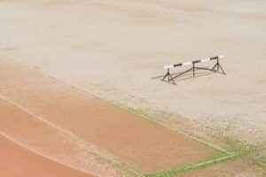 black and white hurdle on file